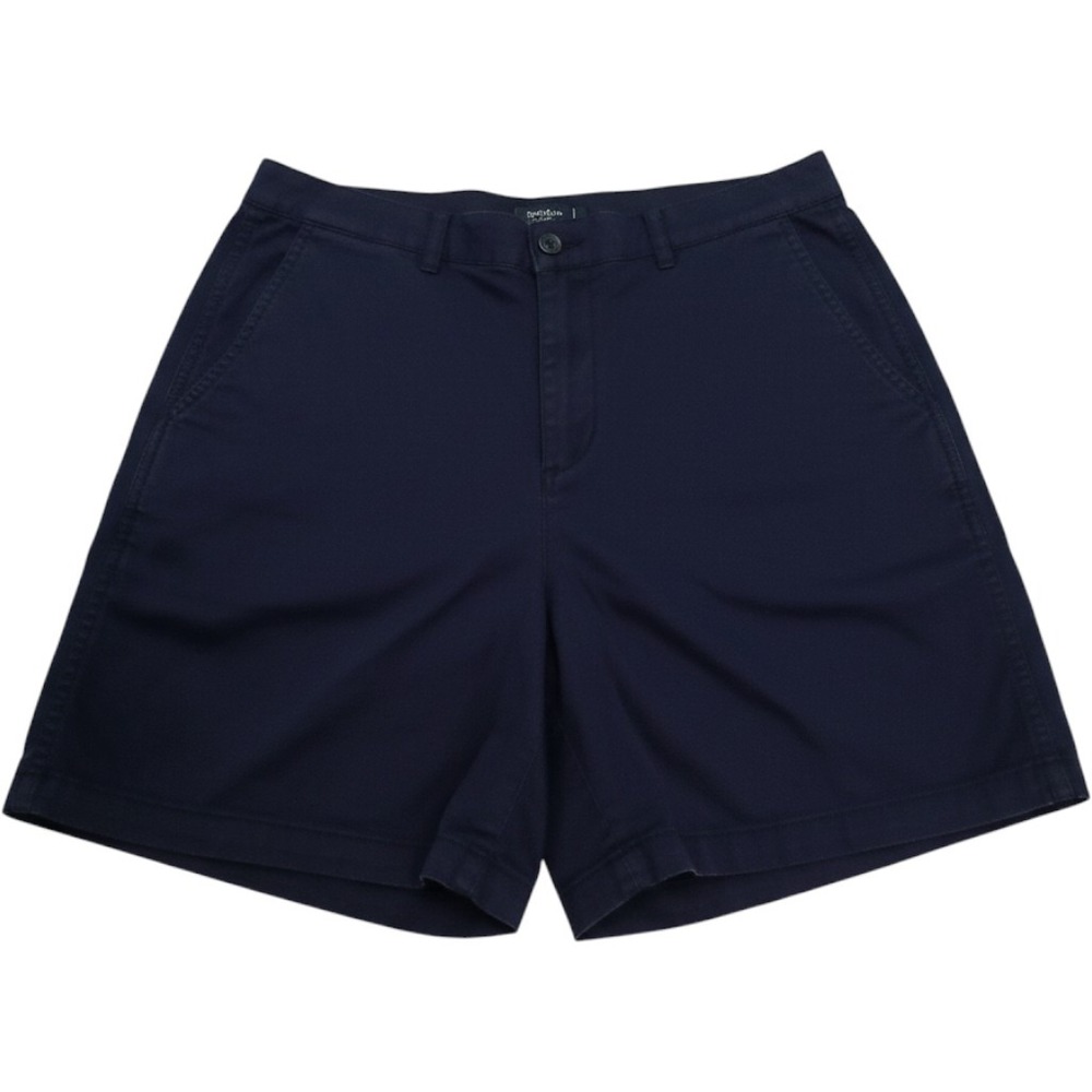 J.Crew Chino Shorts 8 Navy Blue Re-Imagined Stretch Preppy Coastal